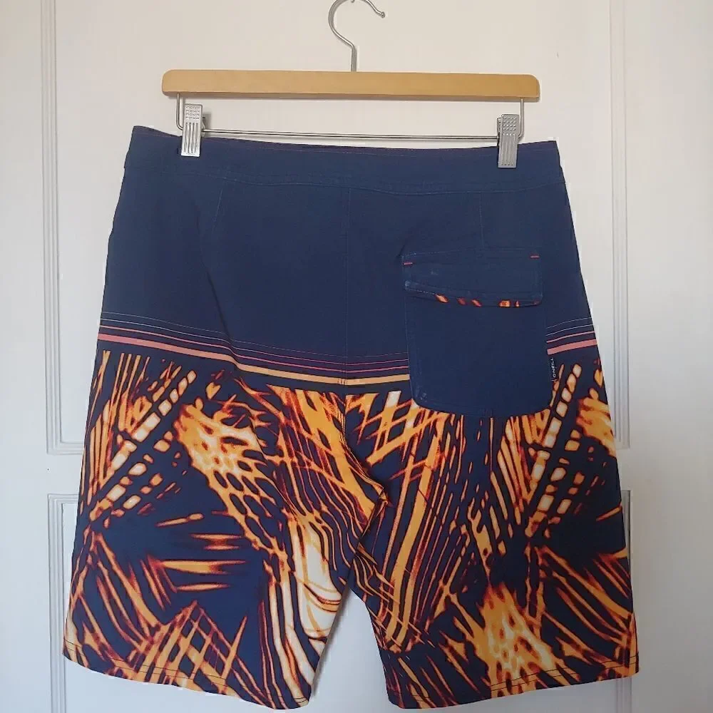 O'Neill Men's Hyperfreak Apocalypse Board Shorts Swim Trunks Size 32